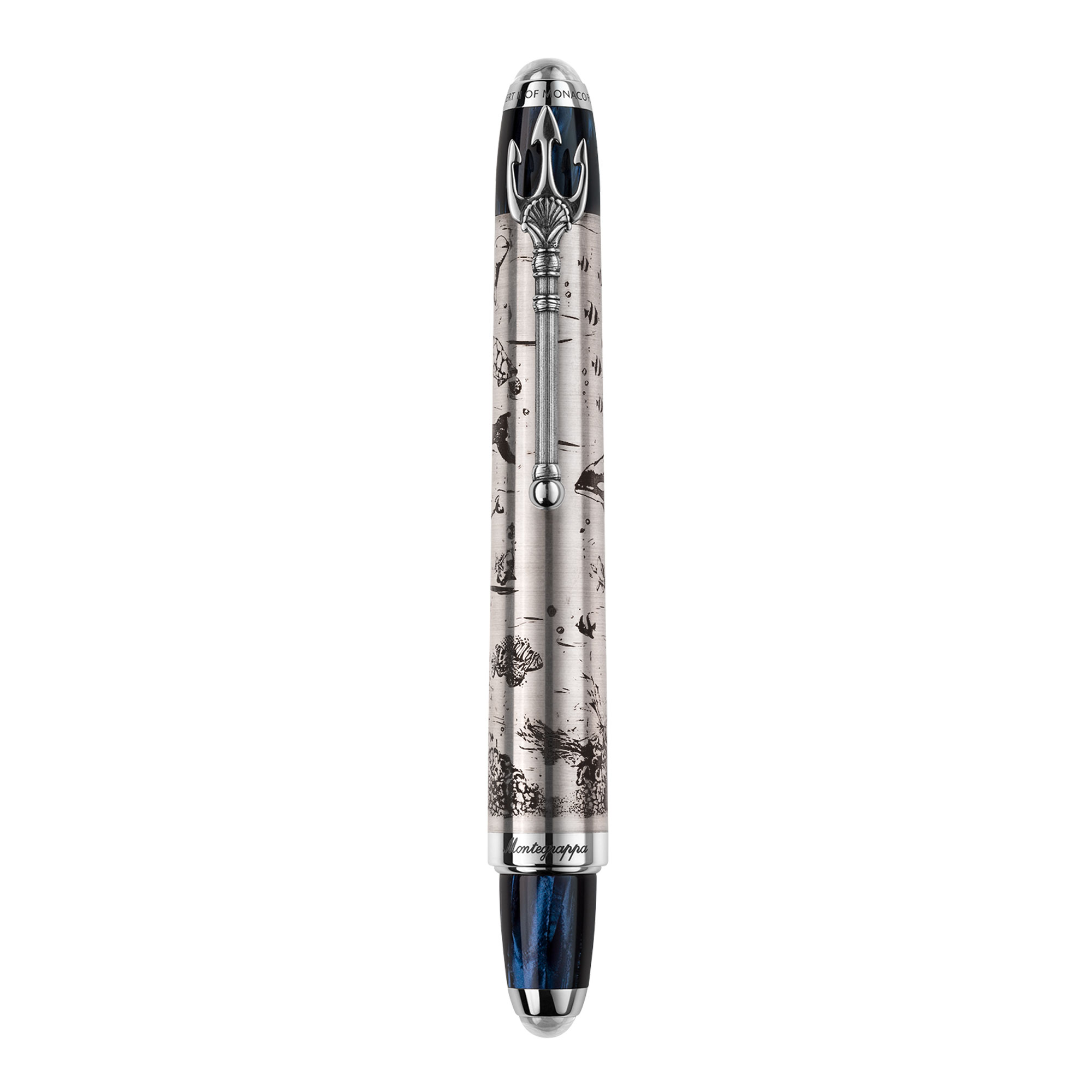 MONTEGRAPPA - Montegrappa Prince Albert II of Monaco Foundation Ocean Collection Rollerball 1
